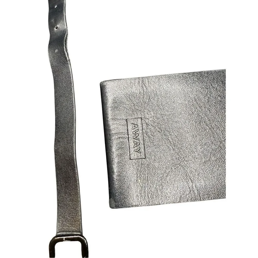 Away leather luggage tag- blank
